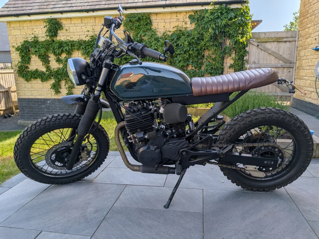 Honda FX650 Vigor Custom Scrambler