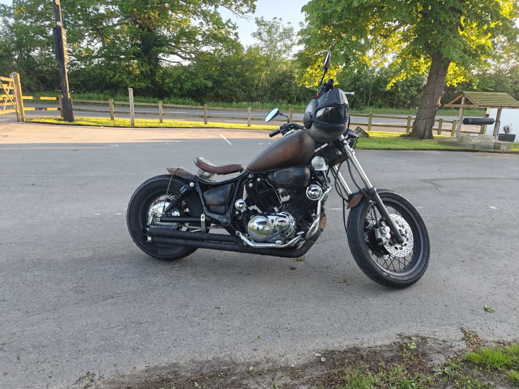 Custom Yamaha Virago Bobber