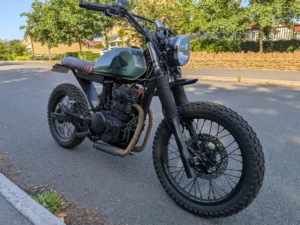 Honda FX650 Vigor Custom Scrambler photo 3